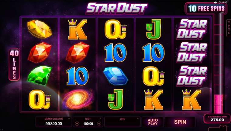 Play Star Dust slot