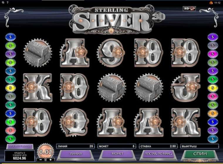 Play Sterling Silver 3D slot