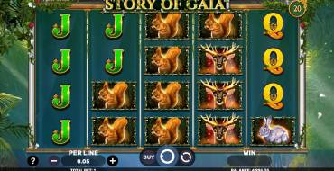 Story Of Gaia: Slot machine