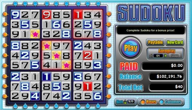 Play Sudoku slot