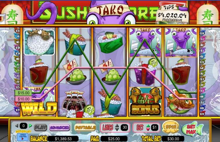 Play Sushi Express slot