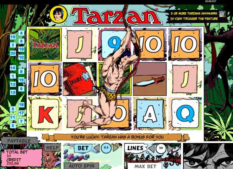 Play Tarzan slot