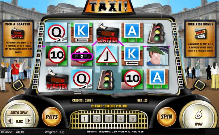 Play Taxi! slot