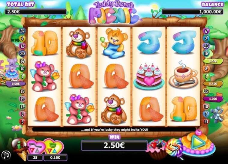 Play Teddy Bear’s Picnic slot