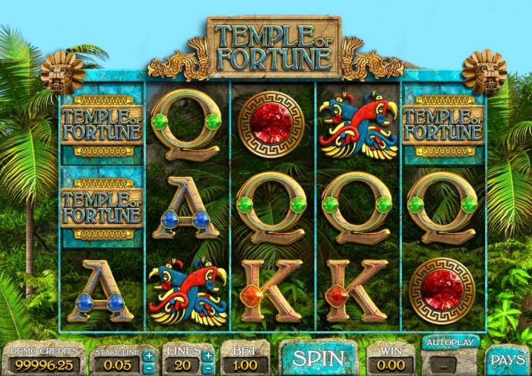 temple of fortune игровой автомат