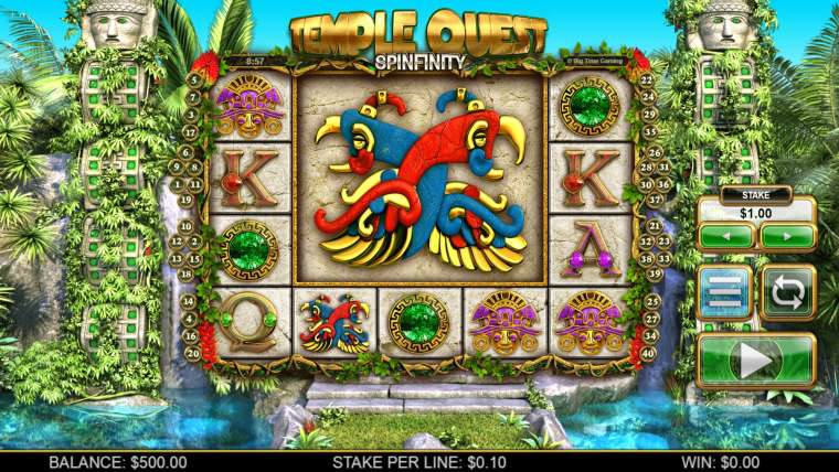 Play Temple Quest Spinfinity slot