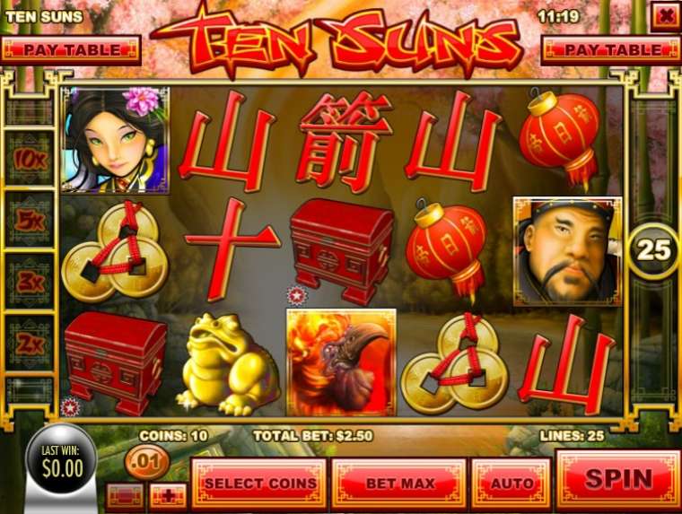 Play Ten Suns slot