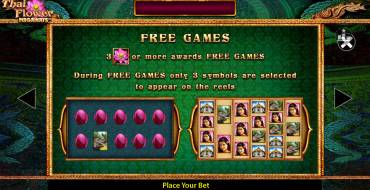Thai Flower Megaways: Free spins and/or respins