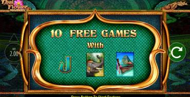 Thai Flower Megaways: Free spins and/or respins