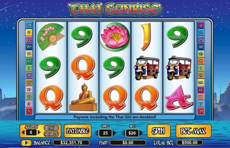 Play Thai Sunrise slot