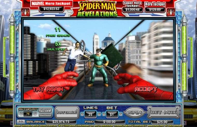 Play The Amazing Spider-Man: Revelations slot