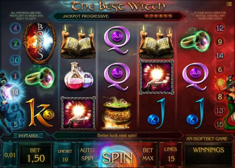 Play The Best Witch slot