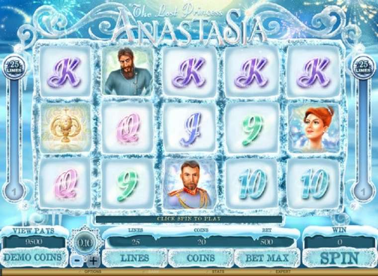 Play The Lost Princess Anastasia slot