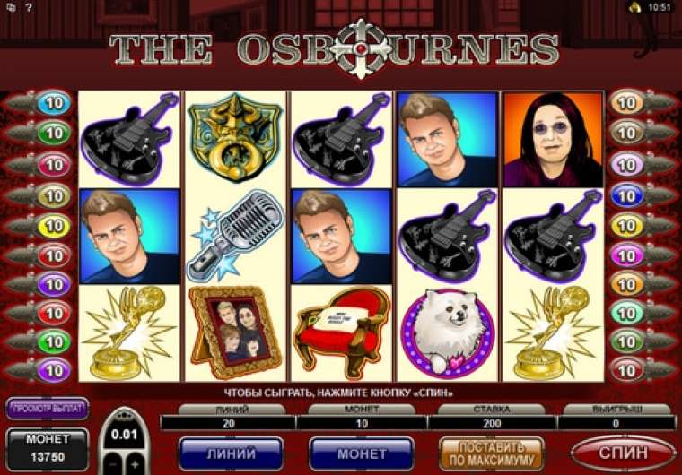 Play The Osbournes slot