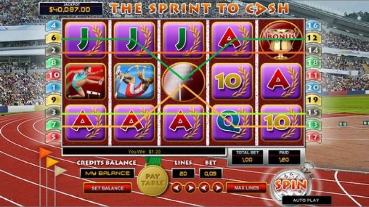 Play The Sprint to Cash slot