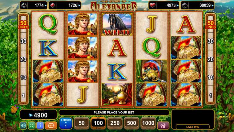 Play The Story of Alexander slot