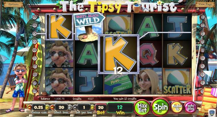 Play The Tipsy Tourist slot