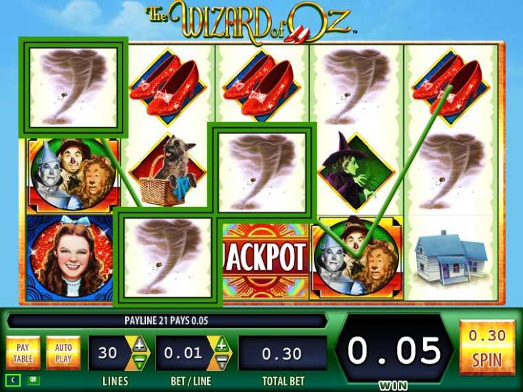 Play The Wizard of Oz slot