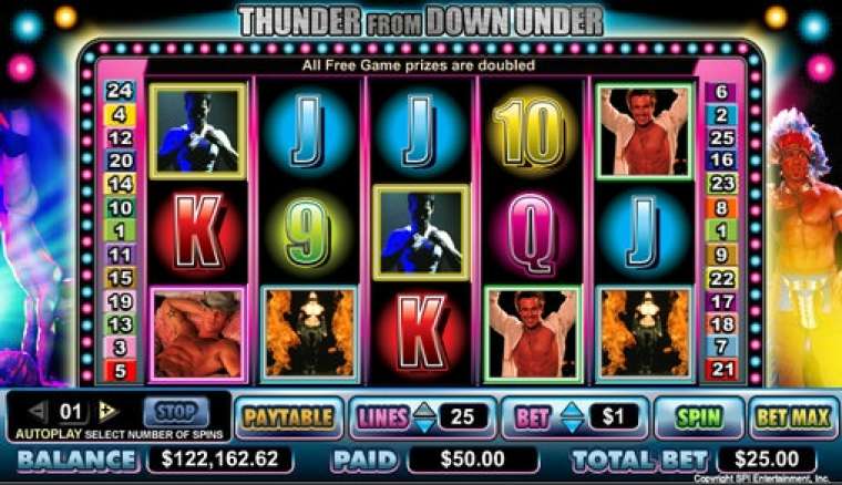 Play Thunder from Down Under slot