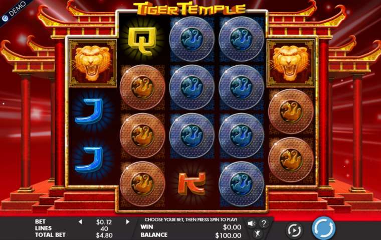 Play Tiger Temple slot