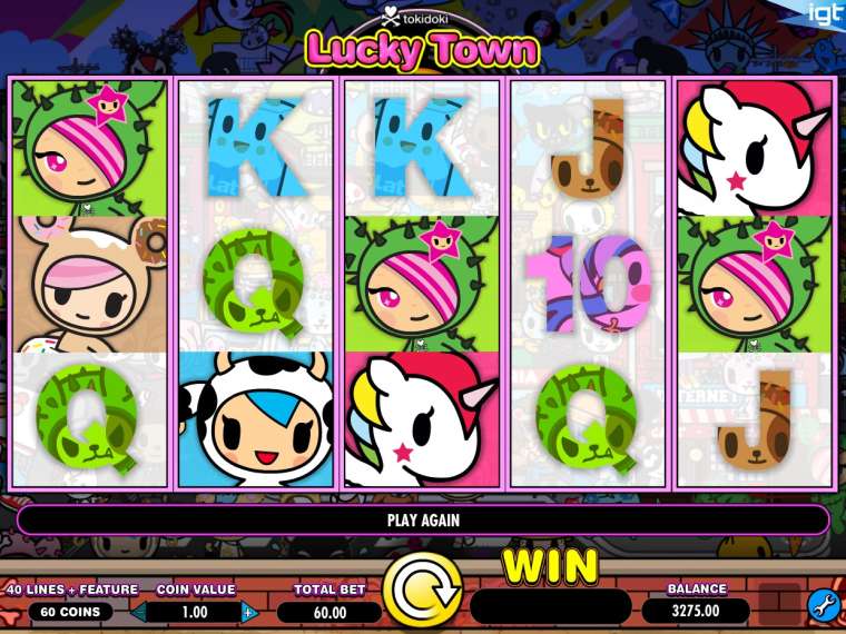 Play Tokidoki: Lucky Town slot