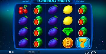Tornado Fruits: Slot machine