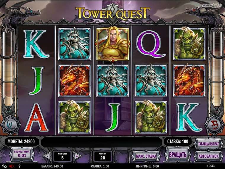 Play Tower Quest slot