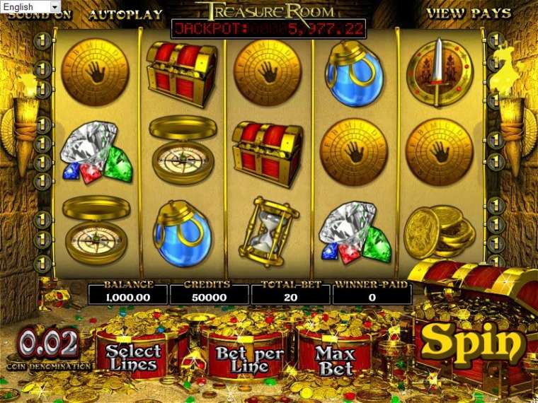 Play Treasure room slot