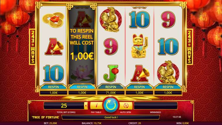 Play Tree of Fortune slot