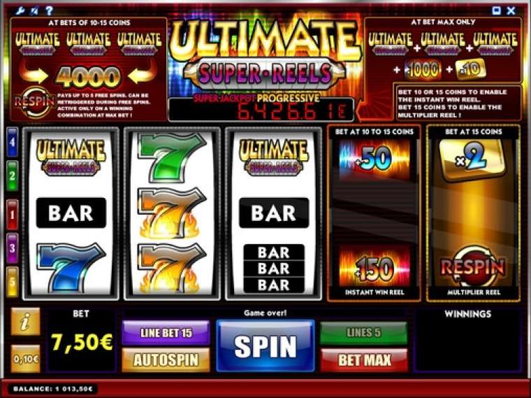 Play Ultimate Super Reels slot