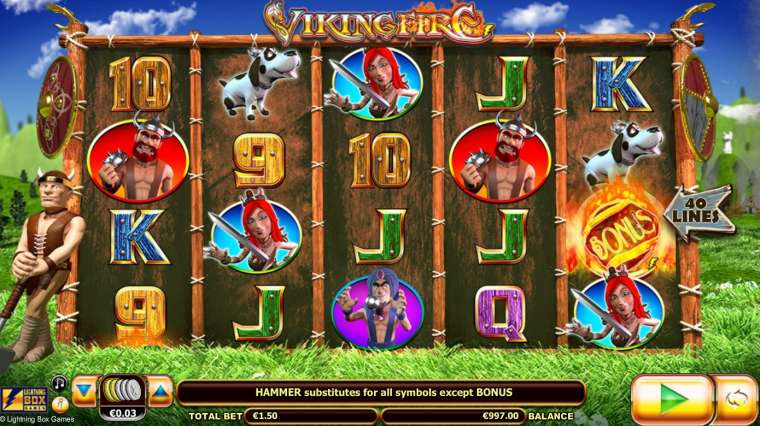 Play Viking Fire slot