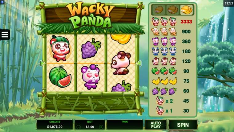 Play Wacky Panda slot
