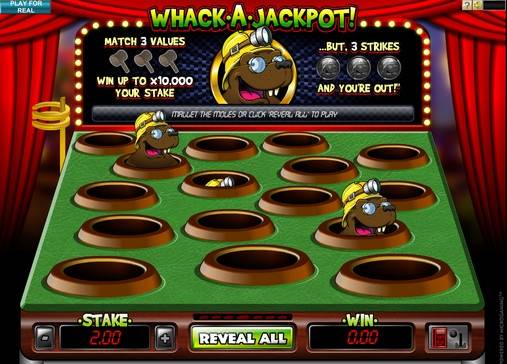 Whack a Jackpot
