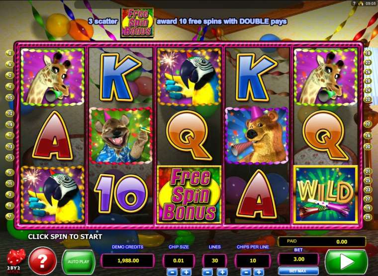 Play Wild Birthday Blast slot