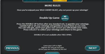 Wild Cherry Blast: Rules