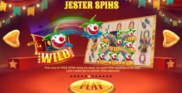 Wild Circus: Jester Spins