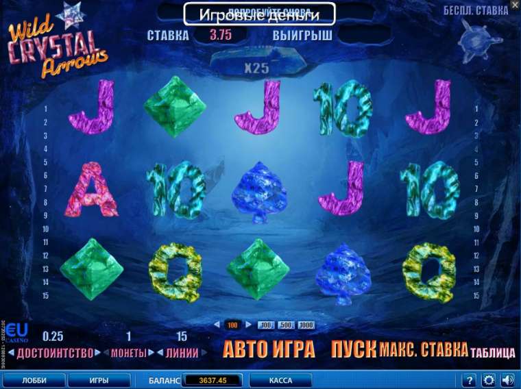 Play Wild Crystal Arrows slot