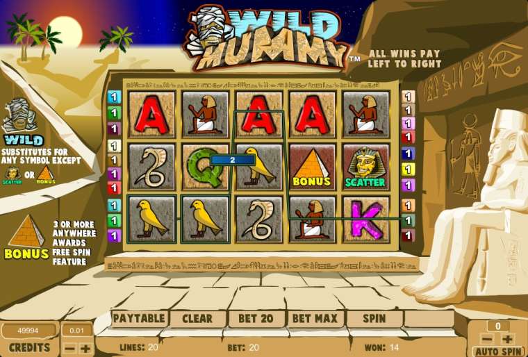 Play Wild Mummy slot