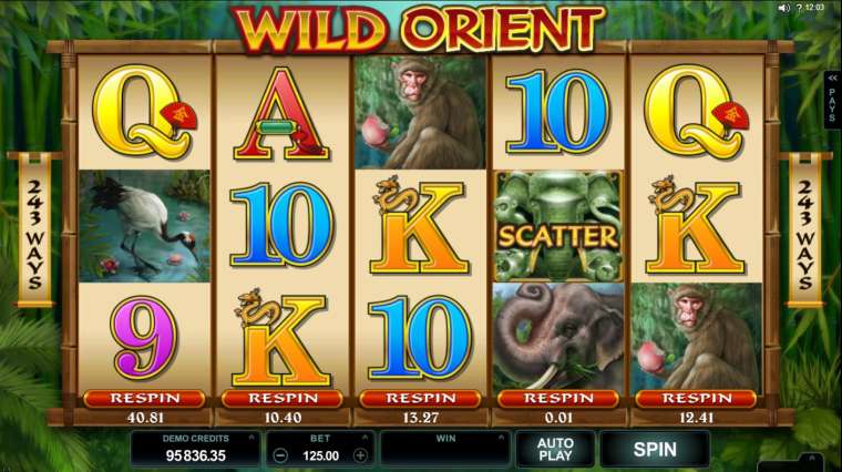 Play Wild Orient slot