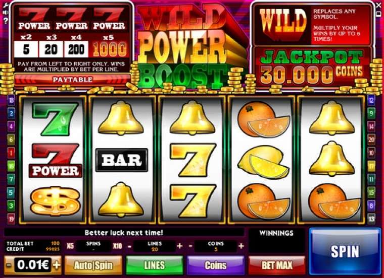 Play Wild Power Boost slot