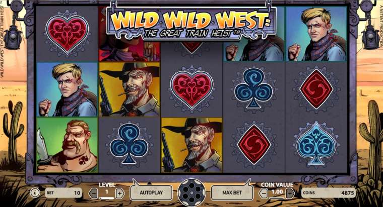 Play Wild Wild West: The Great Train Heist slot
