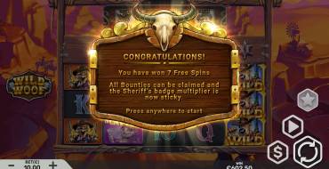 Wild Woof: Free spins and/or respins