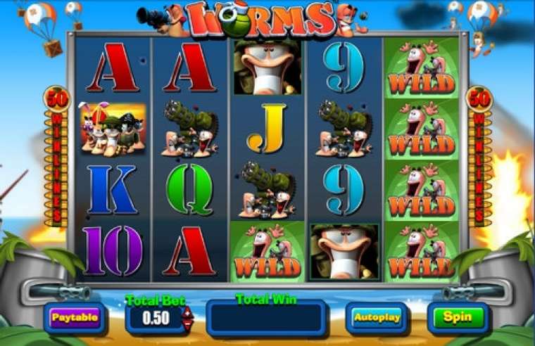 Play Worms slot