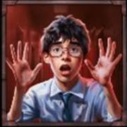 Zombie School Megaways: A frightened schoolboy