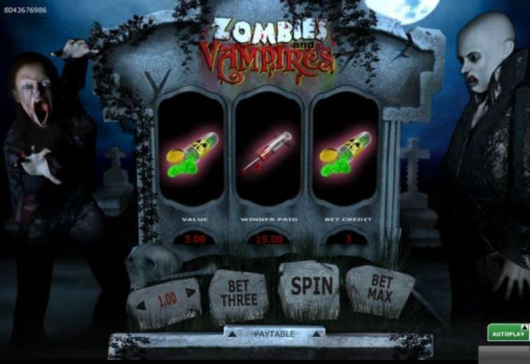 Play Zombies and Vampires slot