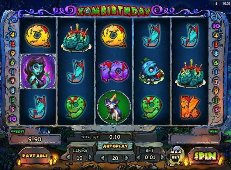 Play Zombirthday slot