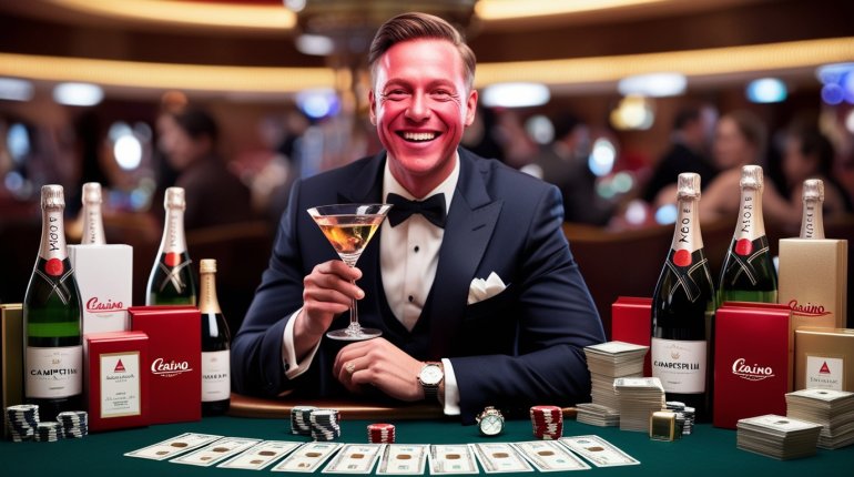 a happy gambler