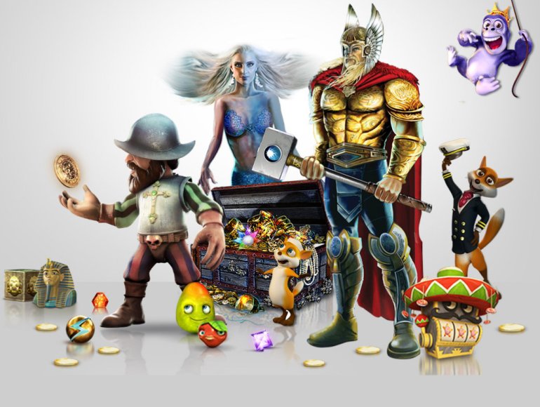 Characters of NetEnt Video Slots
