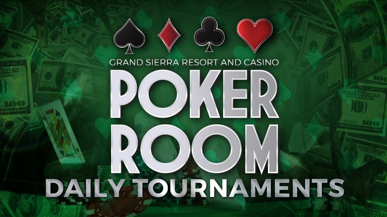 Daily tournaments from the Poker Room