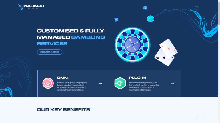 A provider of software for online casinos. in Markor Technology Markor Technology